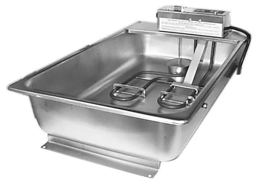 Heavy Duty Large Capacity Condensate Pan - 12 1/2 in. L x 6 7/8 in. W x 6 3/4 in. D