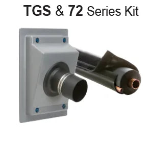 TGS-610G72XB - Titan Wall Outlet with E-Flex Guard Contractor Kit