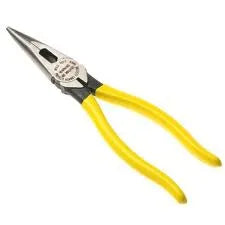 8-Inch Heavy Duty Long Nose Side Cut Pliers - 0.65 Lbs