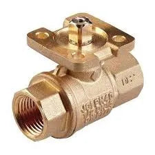 1-1/4 In. 2-Way Ball Valve Body With Stainless Steel Trim - Actuator Not Included