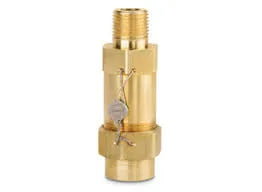 Superior Pressure Relief Straight Valve - 3/8 Male NPT X 3/8 SAE