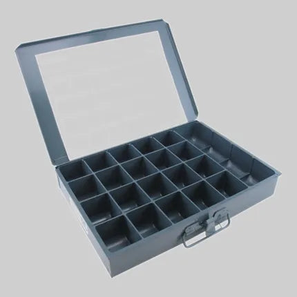 Metal Parts Box - Number of compartments- 21