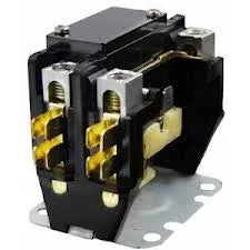 Contactor: 2 Pole 40 Amp 24V Coil - 0.6 Lbs