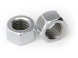 Electro-Galvanized Hex Nut - 3/8