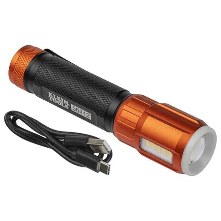 Rechargeable LED Flashlight with Worklight - .9 Lbs