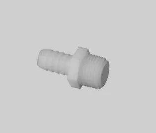 Plastic Male X Male Adapter - 1/2 Barb X 1/2 MIPT