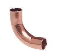 Copper Long Radius Reducing 90 Deg Ell - 1 5/8 in. X 7/8 in.