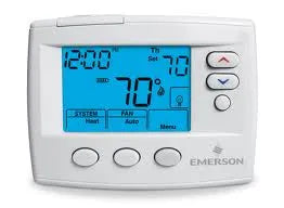 5+2 Day Programmable Blue Screen Thermostat - Power Method: Hardwired/Battery