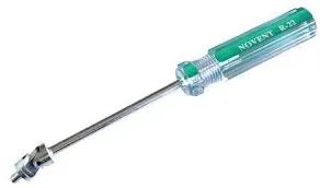 Novent Refrigerant Locking Cap Screwdriver - Green