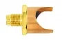 Braze-On Self-Piercing Copper Saddle Valve - 3/4 in. OD Tube