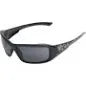 Brazeau Safety Glasses - Black with Smoke Lens