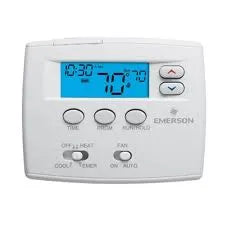 5+1+1 Day Programmable Blue Screen Thermostat - Power Method: Hardwired/Battery