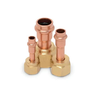 ZoomLock Crimp To Connect Refrigerant Fitting - 1/2' SAE Female Flare