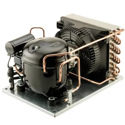 1/4 HP 115-1 High Temp R134a Celseon condensing unit with power cord and service valves - 38 Lbs