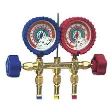 2-Valve Brass Manifold and Hose Set - 4.1 Lbs