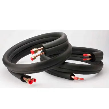 1/4 in LL X 3/8 in SL X 100 Feet Copper Lineset - NonFlared Ends