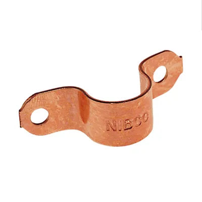 Copper Tube Strap - 1 1/8 in.